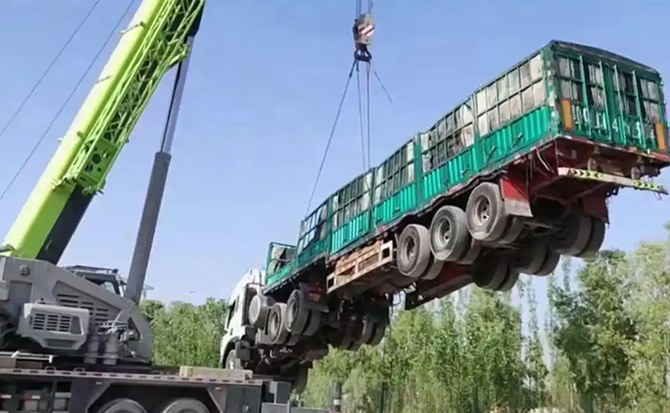 青阳道路脱困救援案例